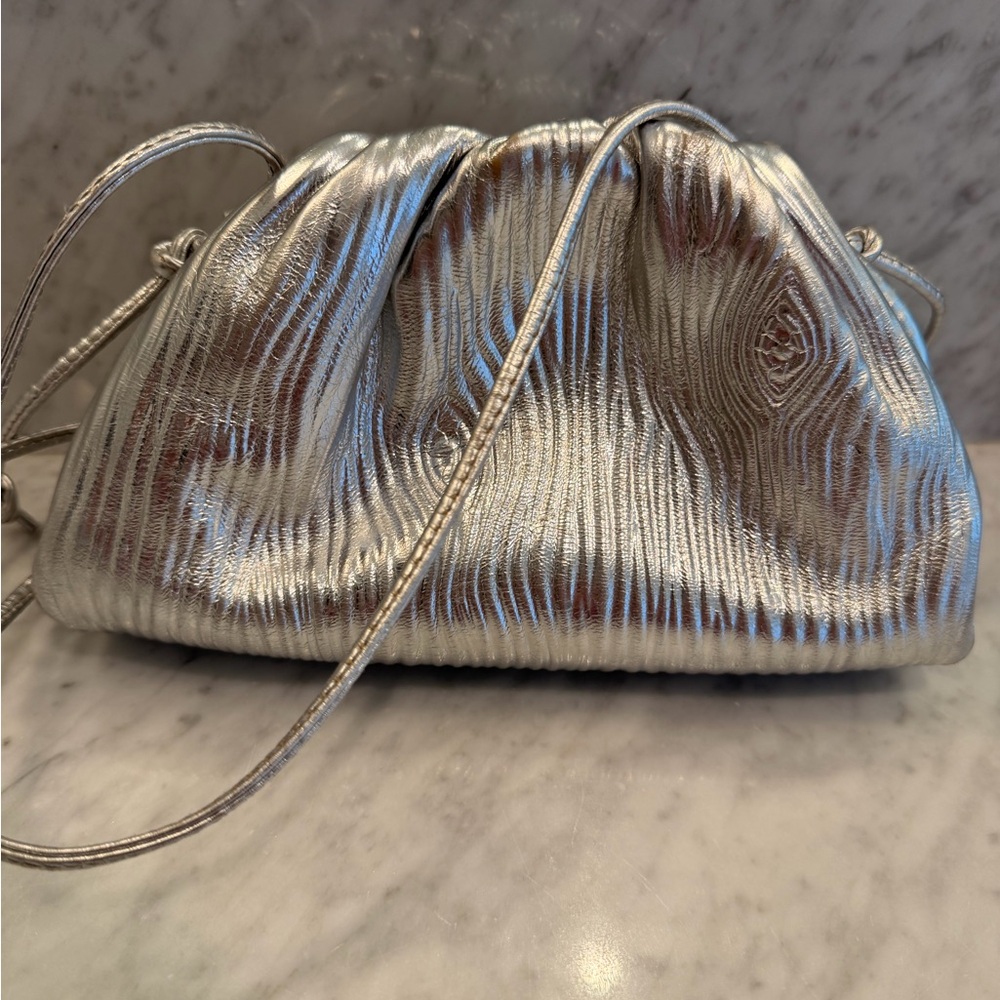 Elegant Silver Women's Bag